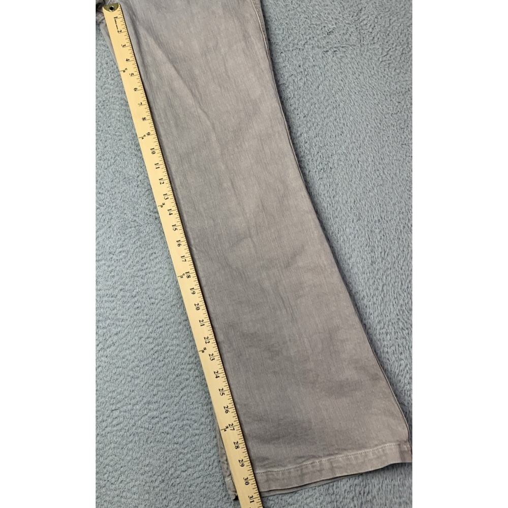 Anthropologie Level 99 Jeans Womens 30 Flare Leg Mid Rise Front Pocket Jeans - Picture 5 of 12
